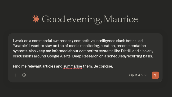 Note I pay for Claude so used Opus 4.5.